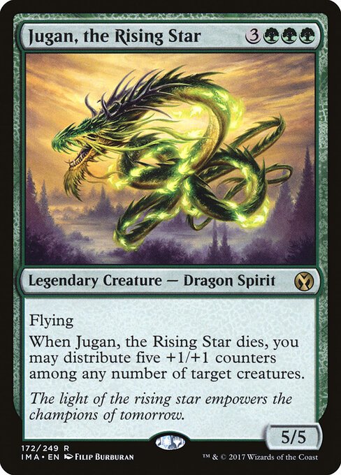 Jugan, the Rising Star card from IMA #172