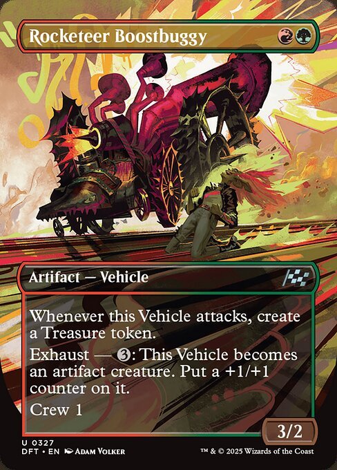 Rocketeer Boostbuggy card from DFT #327