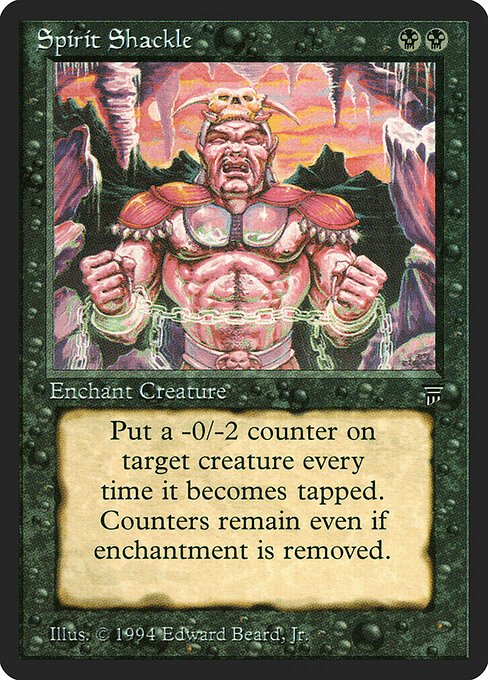 Spirit Shackle card from LEG #product-4027