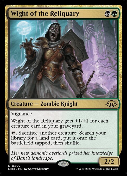 Wight of the Reliquary card from MH3 #207