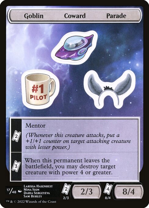 Goblin Coward Parade card from SUNF #17