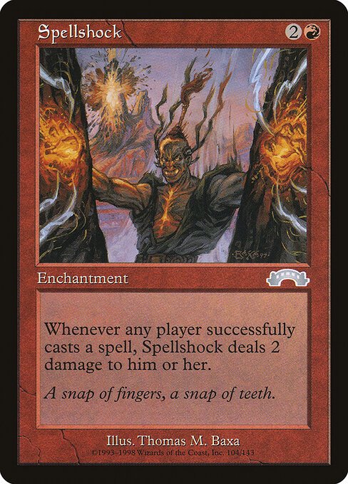 Spellshock card from EXO #104