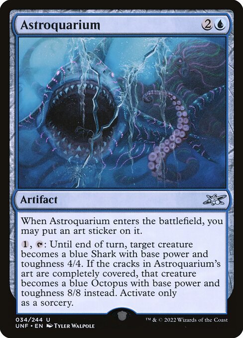 Astroquarium card from UNF #34