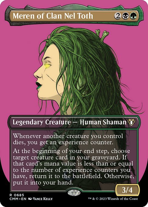 Meren of Clan Nel Toth card from CMM #685