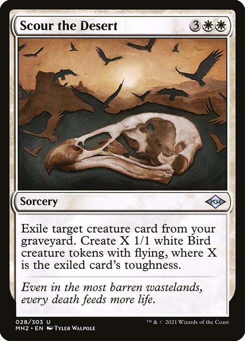 Scour the Desert card from MH2 #28