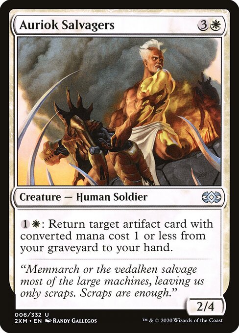 Auriok Salvagers card from 2XM #6