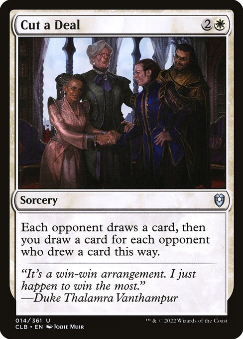 Cut a Deal card from CLB #14