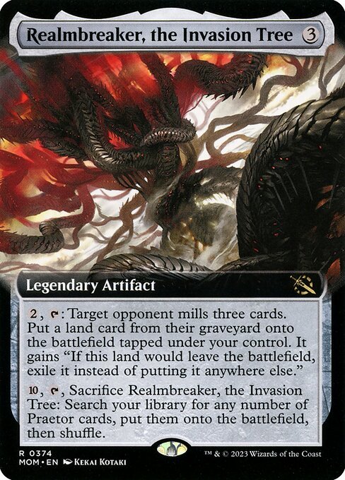 Realmbreaker, the Invasion Tree card from MOM #374