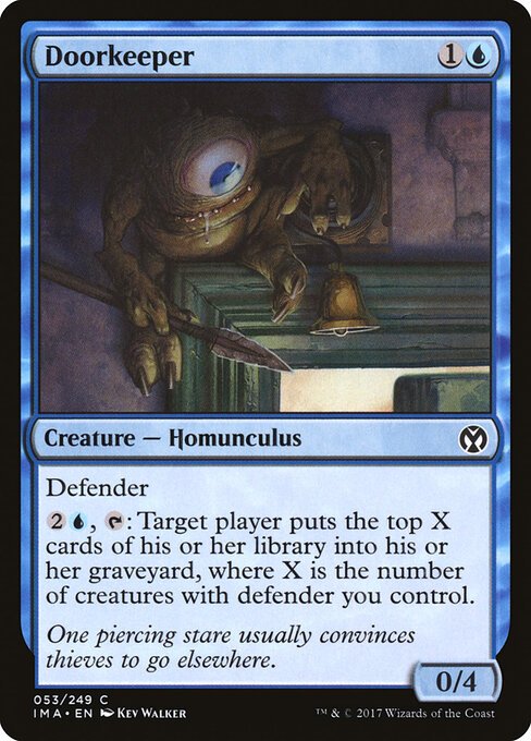 Doorkeeper card from IMA #53