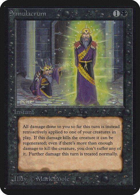 Simulacrum card from LEA #product-1258