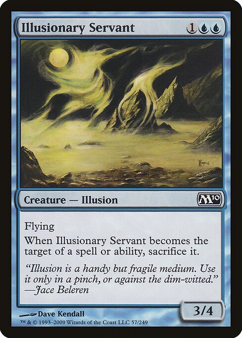 Illusionary Servant card from M10 #57