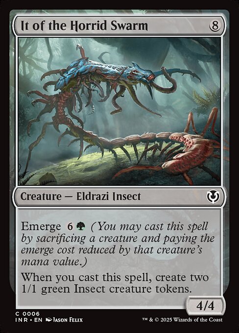 It of the Horrid Swarm card from INR #6