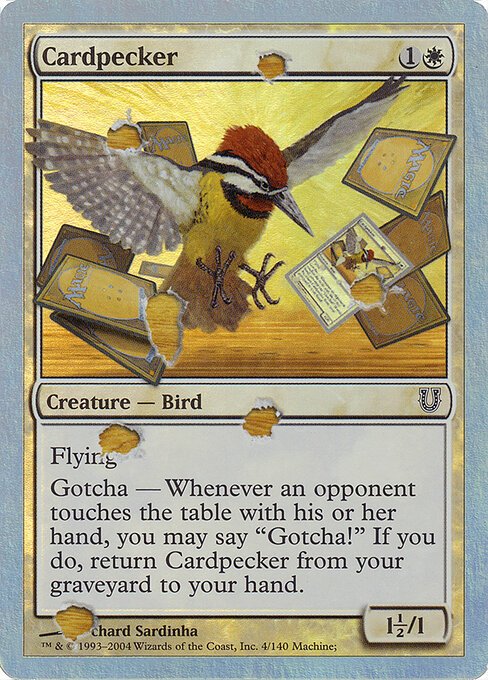 Cardpecker card from UNH #4