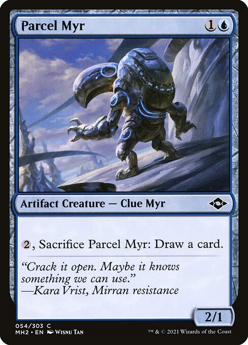 Parcel Myr card from MH2 #54