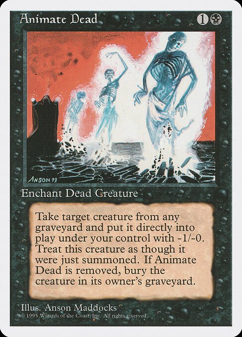 Animate Dead card from 4ED #2