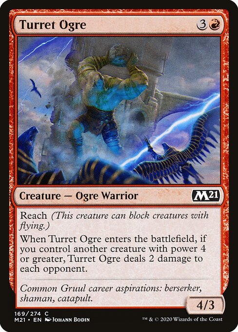 Turret Ogre card from M21 #169