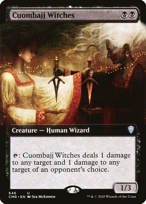 Cuombajj Witches card from CMR #646