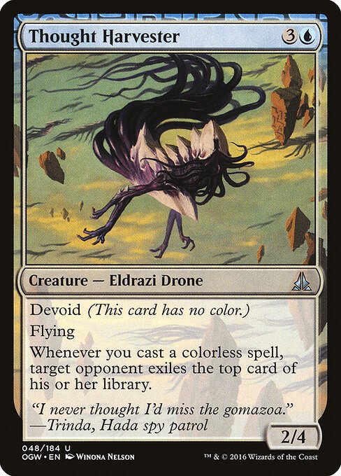 Thought Harvester card from OGW #48