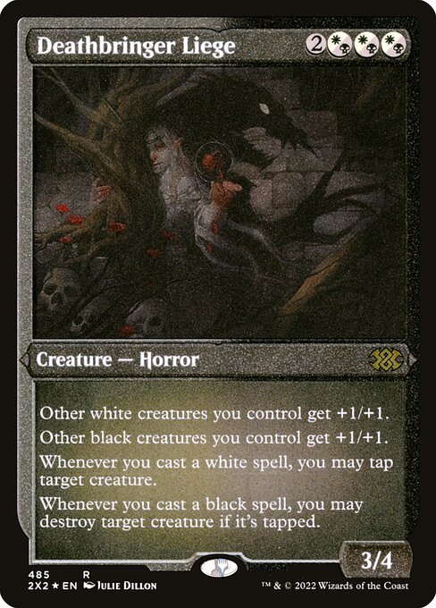 Deathbringer Liege card from 2X2 #485