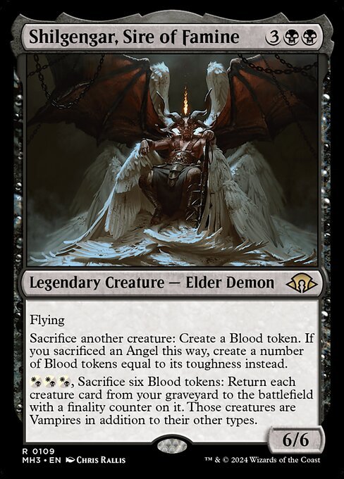 Shilgengar, Sire of Famine card from MH3 #109