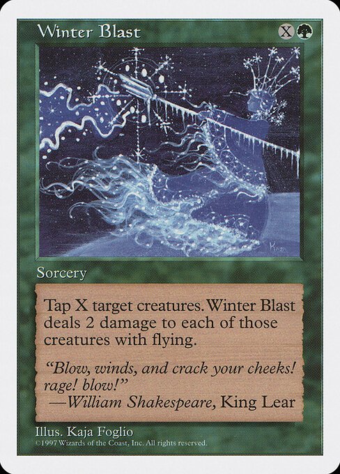 Winter Blast card from 5ED #product-2448