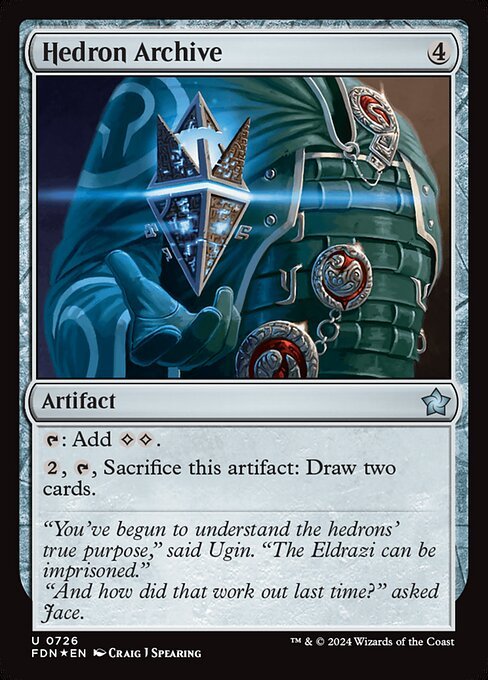 Hedron Archive card from FDN #726