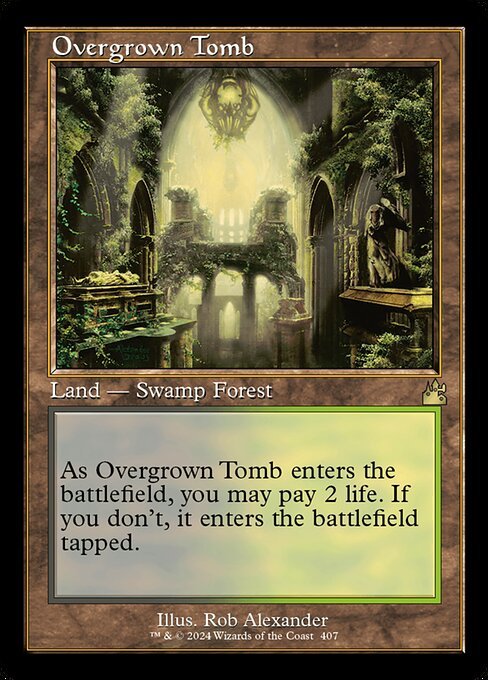 Overgrown Tomb card from RVR #407