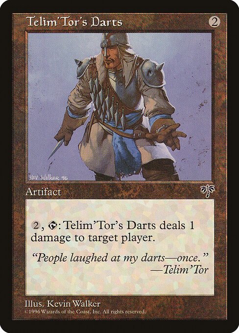 Telim'Tor's Darts card from MIR #product-5263
