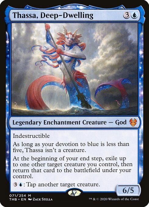 Thassa, Deep-Dwelling card from THB #71