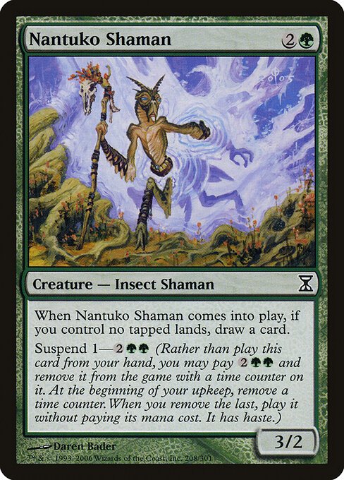 Nantuko Shaman card from TSP #208