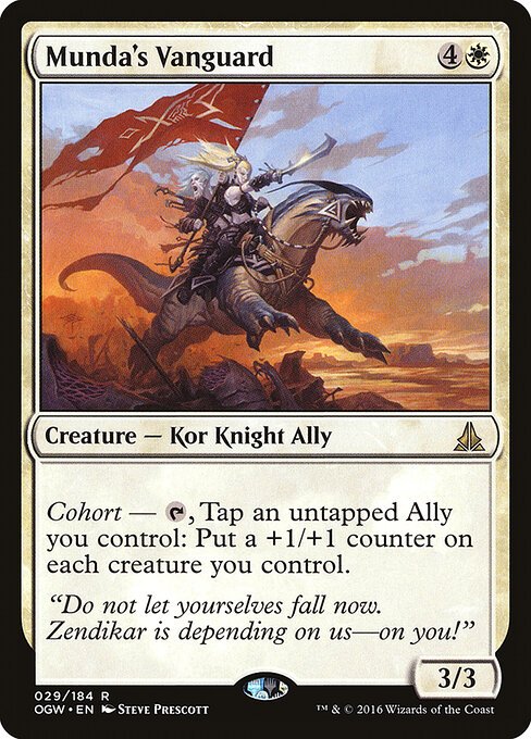 Munda's Vanguard card from OGW #29