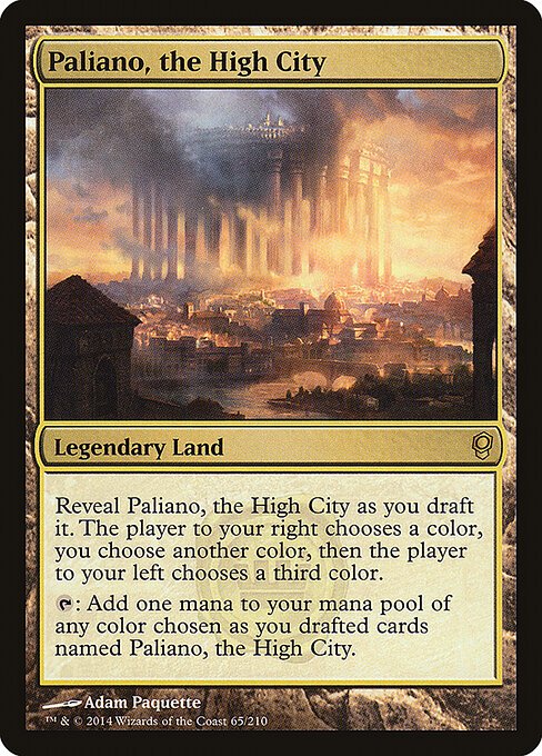 Paliano, the High City card from CNS #65