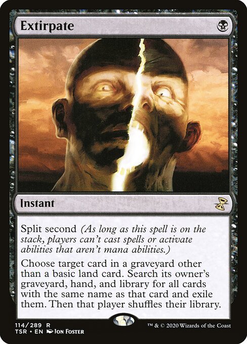 Extirpate card from TSR #114