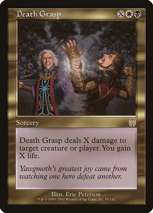 Death Grasp card from APC #95