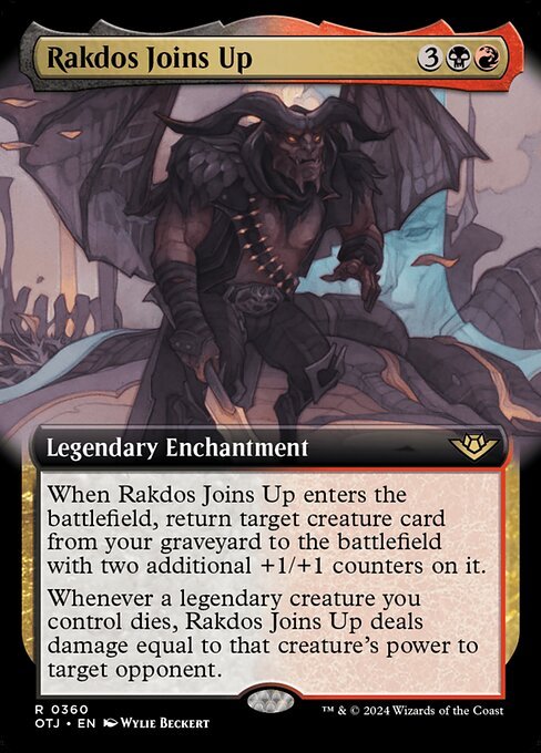 Rakdos Joins Up card from OTJ #360