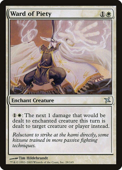 Ward of Piety card from BOK #28