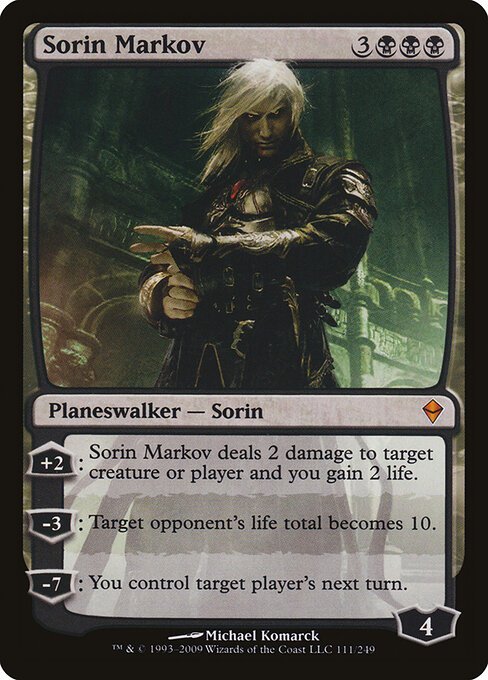 Sorin Markov card from ZEN #111