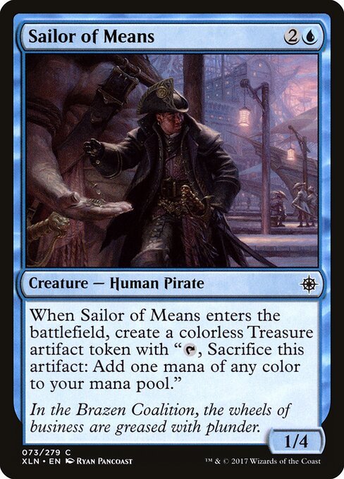 Sailor of Means card from XLN #73