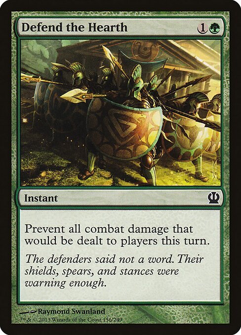 Defend the Hearth card from THS #156