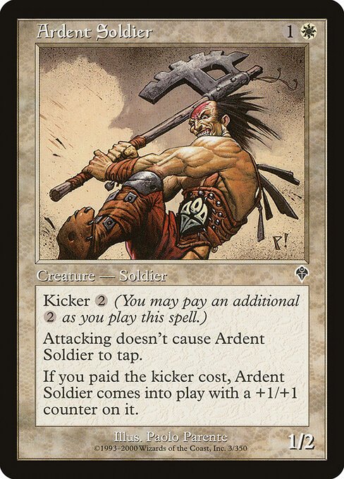 Ardent Soldier card from INV #3