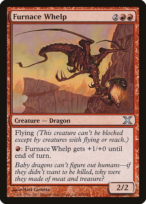 Furnace Whelp card from 10E #205
