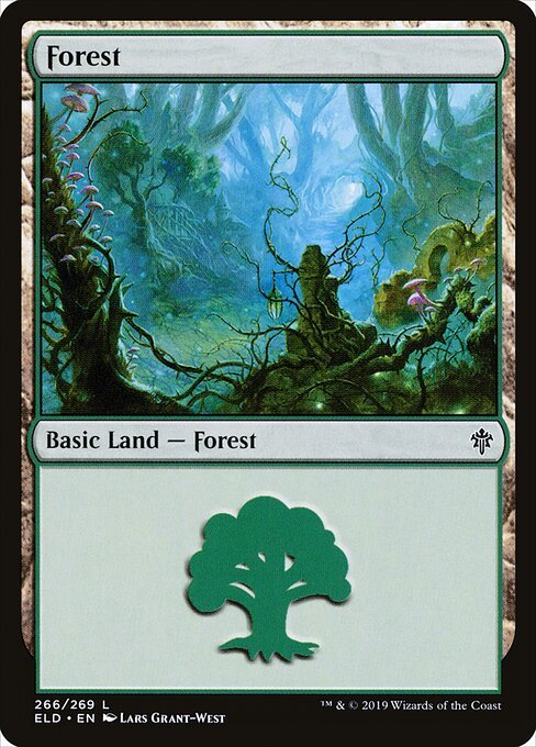Forest (266) card from ELD #266