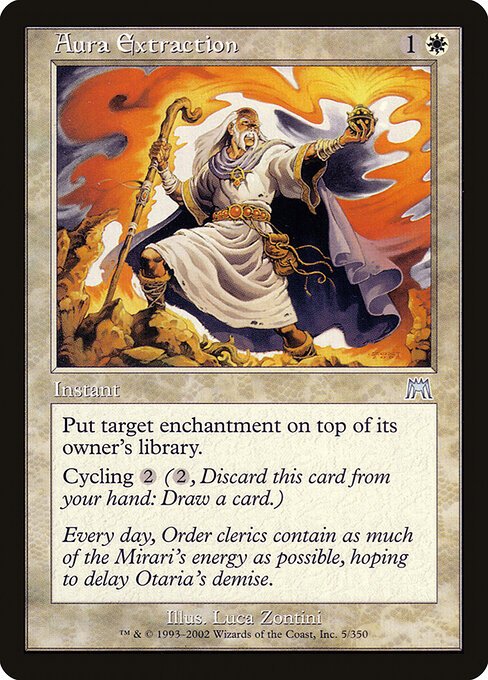 Aura Extraction card from ONS #5