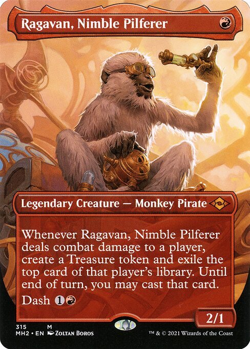 Ragavan, Nimble Pilferer card from MH2 #315