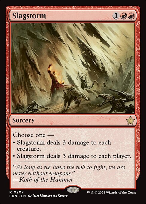 Slagstorm card from FDN #207