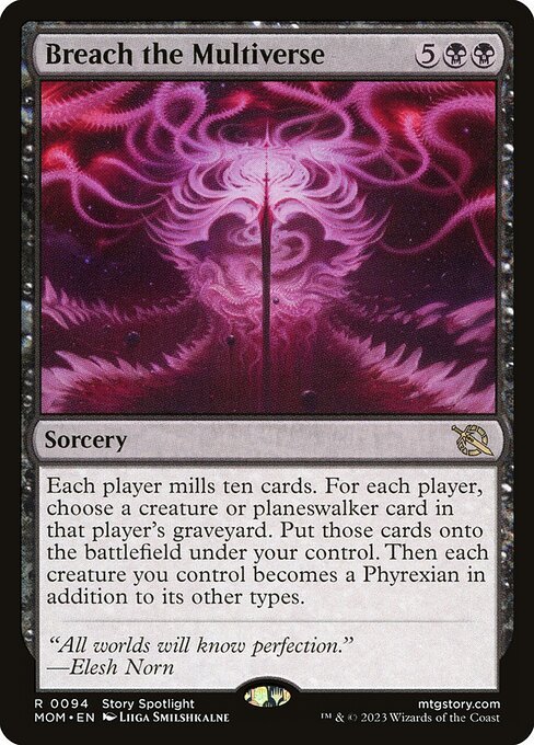 Breach the Multiverse card from MOM #94