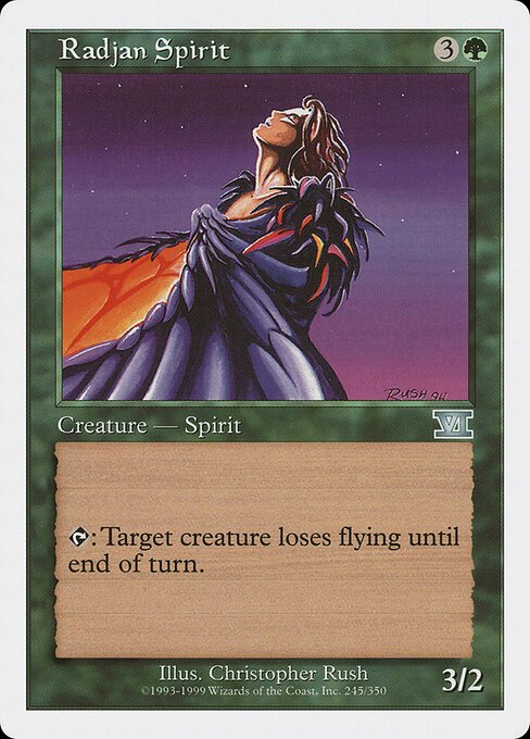 Radjan Spirit card from 6ED #245