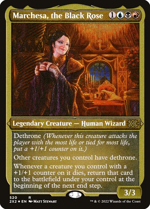 Marchesa, the Black Rose card from 2X2 #520