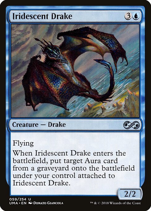Iridescent Drake card from UMA #59