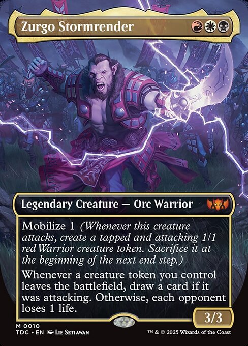 Zurgo Stormrender card from TDC #10